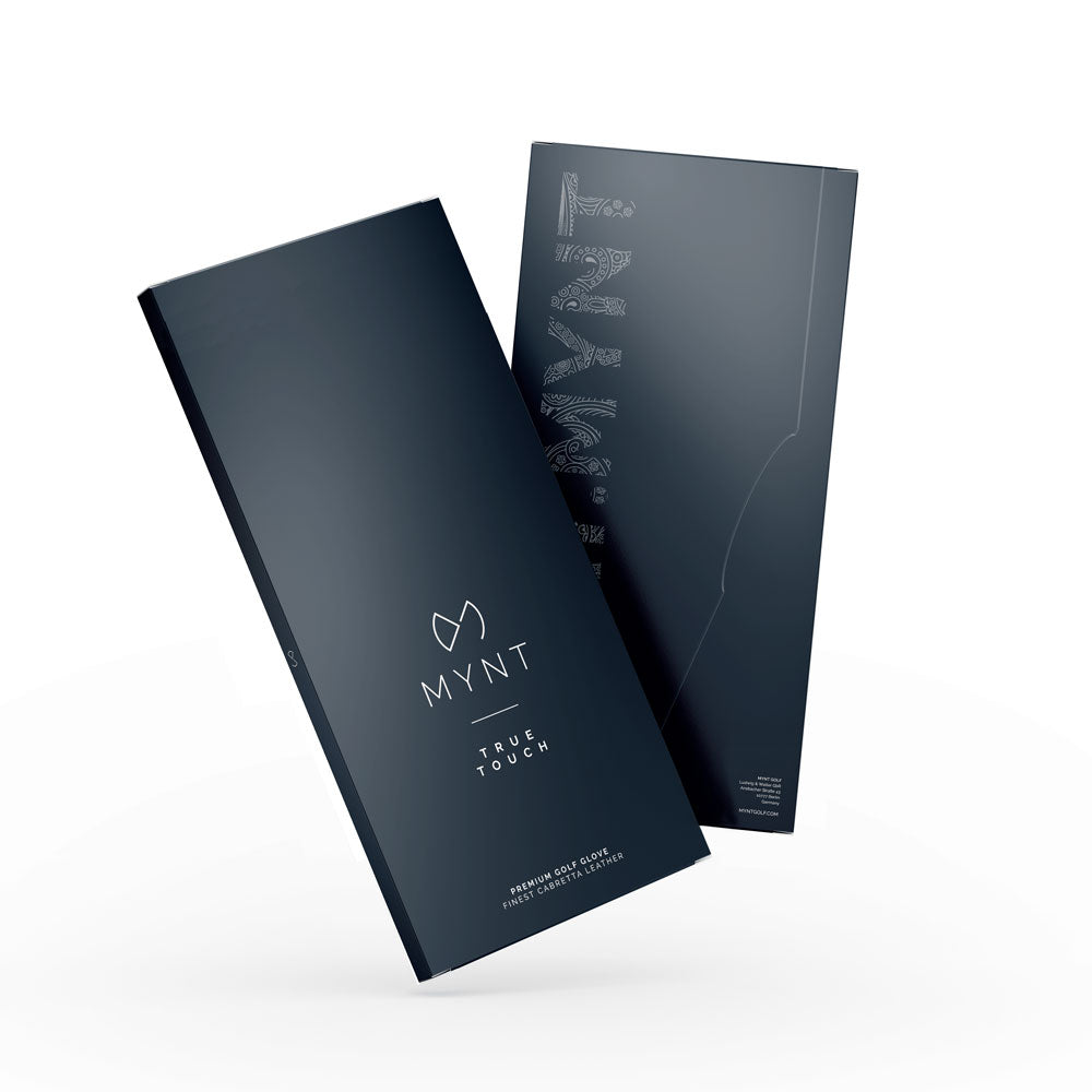 MYNT TrueTouch Golfhandschuh Verpackung